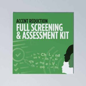 Accent Reduction Screening and Assessment Kit